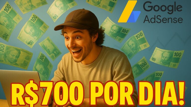 Aprenda a Ganhar R$700 por dia com BLOG com ADSENSE do GOOGLE