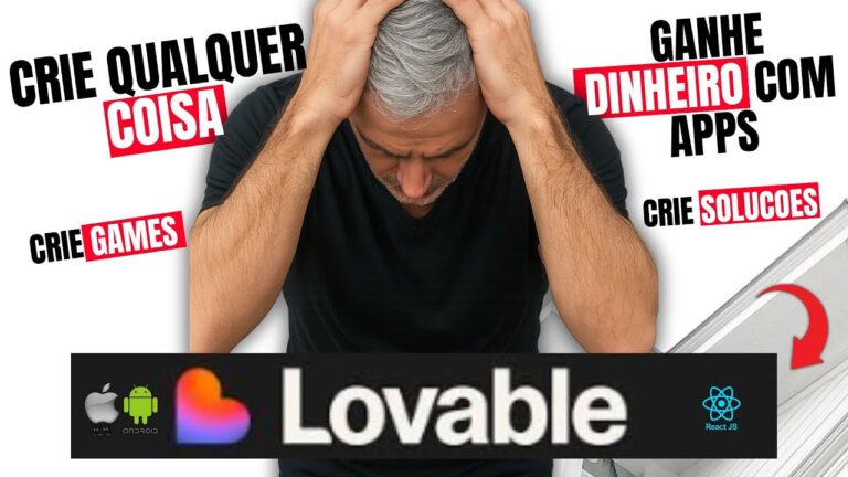 LOVABLE AI | AGENTE Incrivel - Crie QUALQUER coisa e VENDA por MUITO