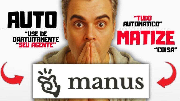 Manus AI: Só APRENDA agora, antes que seja tarde! Automatize TUDO