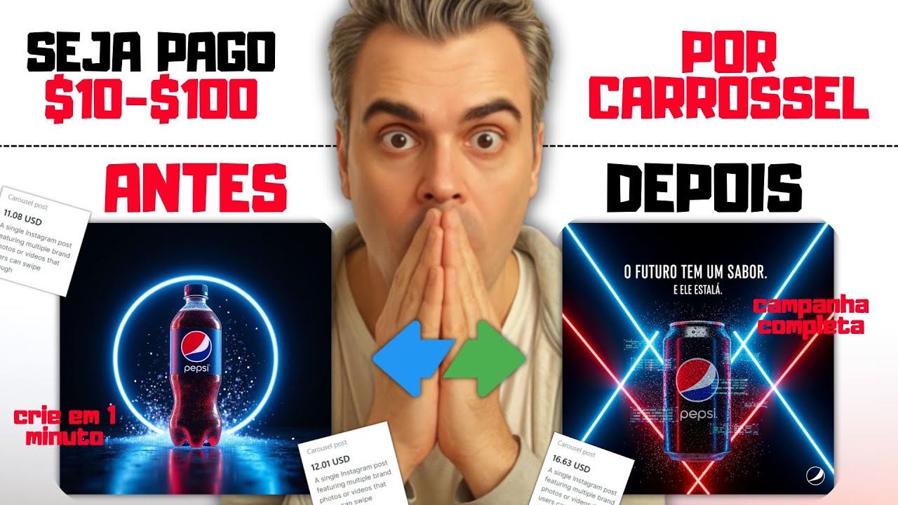 Descubra como Ganhar $30 por Carrossel com IA (Simples e Rápido!)